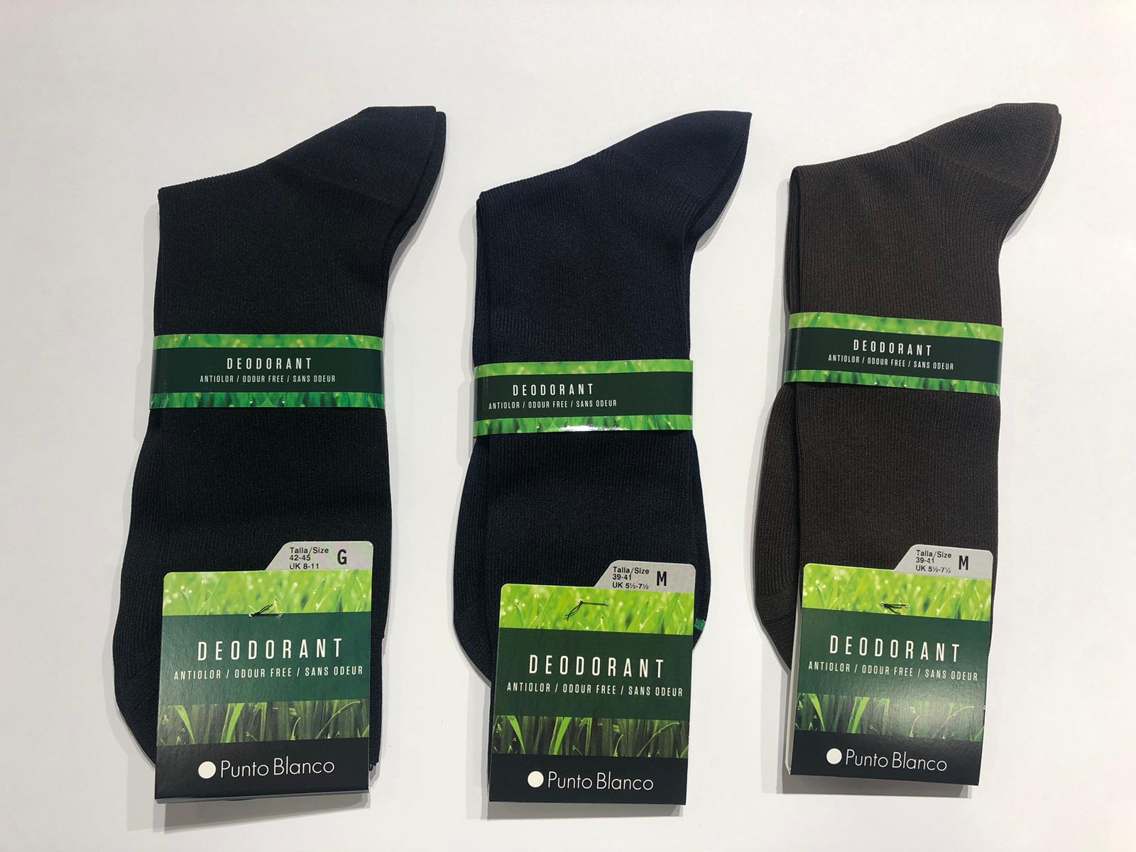 Calcetines Punto Blanco Deodorant 13620-10