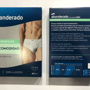 Slip abierto hombre Algodón 100% Abanderado